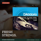 D'Addario EJ60 Nickel 5-String Banjo Strings Light 9-20 from Picker's Friend Music in Athens Tennessee