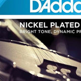 D'Addario EJ60 Nickel 5-String Banjo Strings Light 9-20 close-up detail