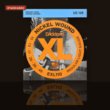 D'Addario EXL110 Nickel Wound Electric Guitar Strings Regular Light 10-46 studio shot