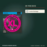 What is in the box with D'Addario EXL170-5 Nickel Wound 5-String Bass Strings Light 45-130 Long Scale
