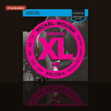 D'Addario EXL170-5 Nickel Wound 5-String Bass Strings Light 45-130 Long Scale studio shot