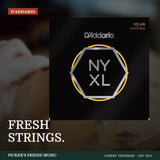 D'Addario NYXL1046 Nickel Wound Electric Guitar Strings Regular Light 10-46 from Picker's Friend Music in Athens Tennessee