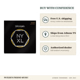Free shipping and authorized dealer warranty for D'Addario NYXL1046 Nickel Wound Electric Guitar Strings Regular Light 10-46