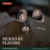 D'Addario PW-SLS-02 Universal Strap Lock System Nickel from Picker's Friend Music in Athens Tennessee