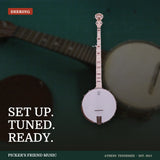 Deering Goodtime 5-String Openback Banjo Natural Maple from Picker's Friend Music in Athens Tennessee