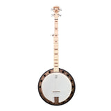 Deering Goodtime Two 5-String Resonator Banjo Natural Maple on white background