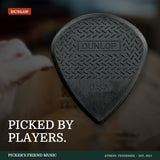 Dunlop Max-Grip Jazz III Carbon Fiber Guitar Picks 1.38mm 6-Pack from Picker's Friend Music in Athens Tennessee