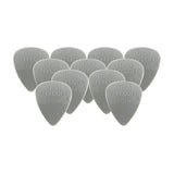 Dunlop Nylon Standard Guitar Picks .60mm Light Gray 12-Pack on white background