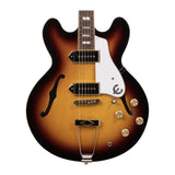 Epiphone Casino Hollow Body Electric Guitar Vintage Sunburst detail view