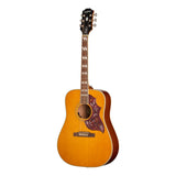 Epiphone Hummingbird Studio Acoustic-Electric Guitar Antique Natural on white background