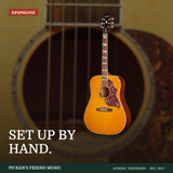 Epiphone Hummingbird Studio Acoustic-Electric Guitar Antique Natural from Picker's Friend Music in Athens Tennessee