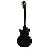 Epiphone Les Paul Custom Electric Guitar Ebony back view