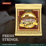 Ernie Ball 2004 Earthwood 80/20 Bronze Acoustic Guitar Strings Light 11-52 from Picker's Friend Music in Athens Tennessee
