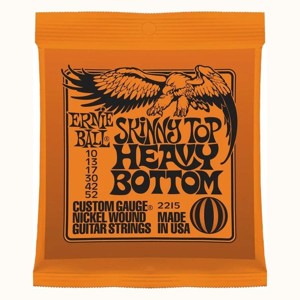 Ernie Ball 2215 Skinny Top Heavy Bottom Slinky Electric Guitar Strings 10-52