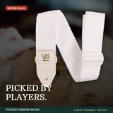 Ernie Ball Polypro Guitar Strap White from Picker's Friend Music in Athens Tennessee