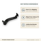 Free shipping and authorized dealer warranty for Everest Easy Violin Shoulder Rest 4/4 Size Black
