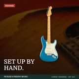 Fender American Professional Classic Stratocaster Faded Lake Placid Blue from Picker's Friend Music in Athens Tennessee