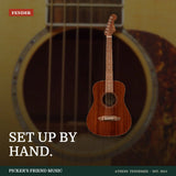 Fender California Standard Redondo Mini Acoustic Guitar Natural from Picker's Friend Music in Athens Tennessee