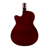 Fender FA-135CE Concert Acoustic-Electric Guitar Natural detail view