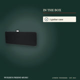 What is in the box with Gator GWE-EXTREME Hardshell Wood Case for Extreme Shaped Guitars Black