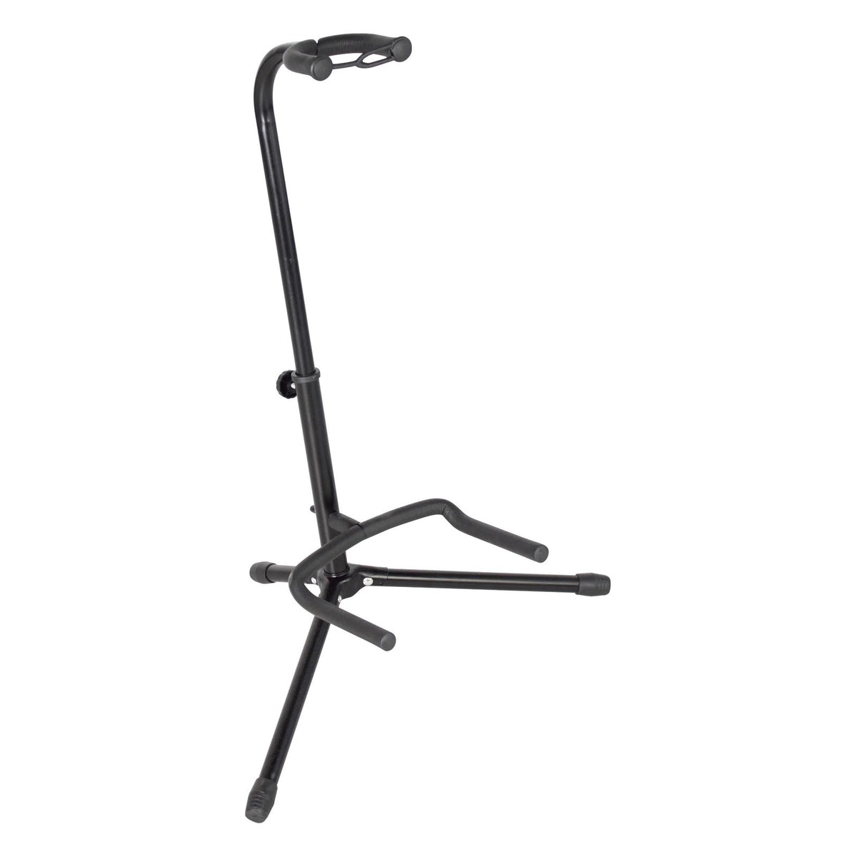 Gator Rok-It RI-GTRSTD-1 Tubular Guitar Stand Black on white background