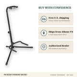 Free shipping and authorized dealer warranty for Gator Rok-It RI-GTRSTD-1 Tubular Guitar Stand Black