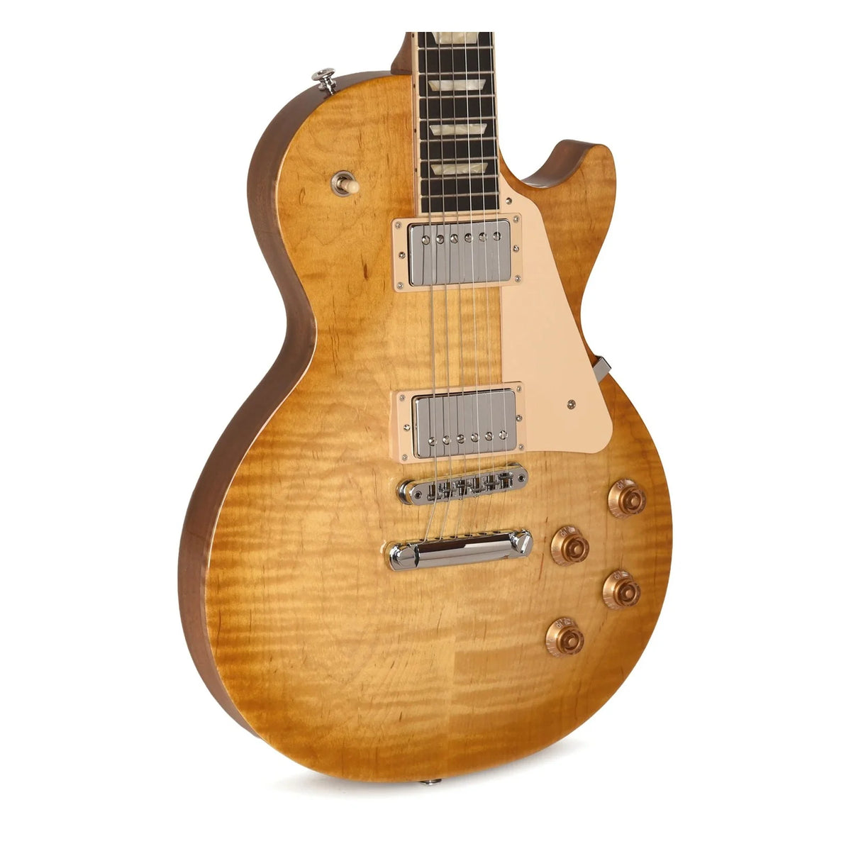 Gibson Les Paul Studio Session Electric Guitar Honey Burst on white background