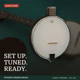 Gold Tone AC-1 Composite 5-String Openback Banjo with Gig Bag from Picker's Friend Music in Athens Tennessee