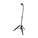 Hercules GS414B PLUS Auto Grip System Single Guitar Stand on white background