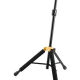 Hercules GS414B PLUS Auto Grip System Single Guitar Stand close-up detail