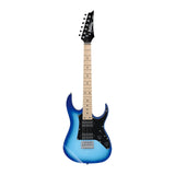 Ibanez GRGM21 GIO Mikro Electric Guitar Blue Burst detail view