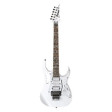 Ibanez JEMJR Steve Vai Signature Electric Guitar White on white background