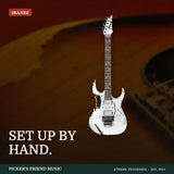 Ibanez JEMJR Steve Vai Signature Electric Guitar White from Picker's Friend Music in Athens Tennessee