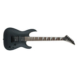 Jackson JS22 DKA Dinky Arch Top Electric Guitar Satin Black on white background