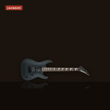 Jackson JS22 DKA Dinky Arch Top Electric Guitar Satin Black studio shot