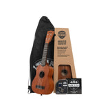 Kala Learn To Play Soprano Ukulele Starter Kit on white background