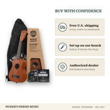 Free shipping and authorized dealer warranty for Kala Learn To Play Soprano Ukulele Starter Kit