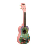 Kala Ukadelic Uketopia Soprano Ukulele with Tote Bag detail view