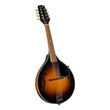 Kentucky KM-150 Standard A-Style Mandolin with Gig Bag Vintage Sunburst on white background