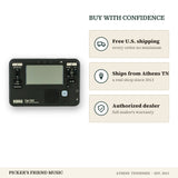 Free shipping and authorized dealer warranty for Korg TM-70T Tuner and Metronome Black