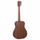 Martin LX1 Little Martin Acoustic Guitar with Gig Bag Natural back view