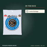 What is in the box with Martin MA540 Authentic Acoustic SP Phosphor Bronze Guitar Strings Light 12-54