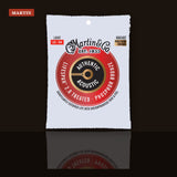 Martin MA540T Authentic Acoustic Lifespan 2.0 Treated Phosphor Bronze Guitar Strings Light 12-54 studio shot