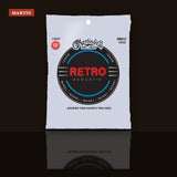 Martin MM12 Retro Monel Acoustic Guitar Strings Light 12-54 studio shot