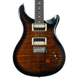 PRS SE Custom 24 Electric Guitar Black Gold Sunburst detail