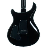 PRS SE Custom 24 Electric Guitar Black Gold Sunburst close-up