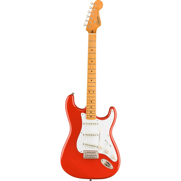 Squier Classic Vibe 50s Stratocaster Electric Guitar Fiesta Red