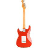 Squier Classic Vibe 50s Stratocaster Electric Guitar Fiesta Red back view