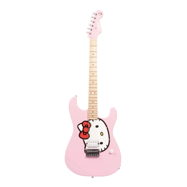 Squier Limited Edition Hello Kitty Stratocaster Electric Guitar Pink