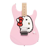 Squier Limited Edition Hello Kitty Stratocaster Electric Guitar Pink detail view